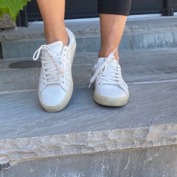 Saint Laurent court heart sneakers - Picture 2 of 11